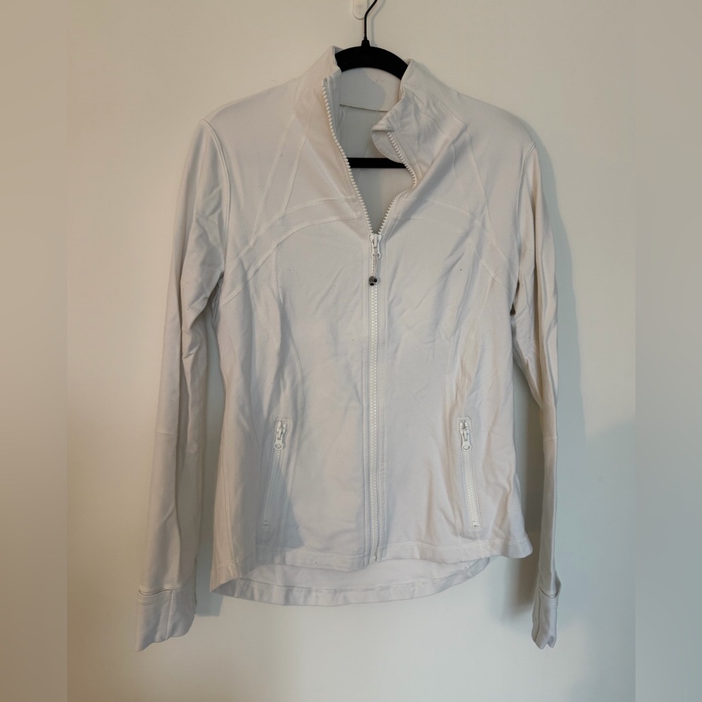 Women's white define Jacket